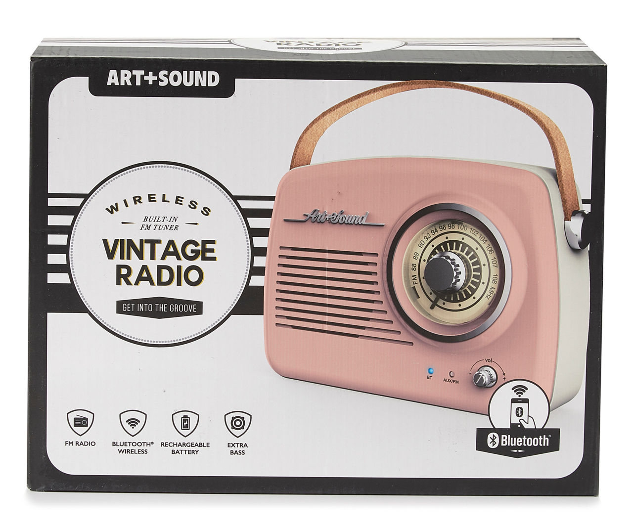 Vintage Radio with Bluetooth Speaker