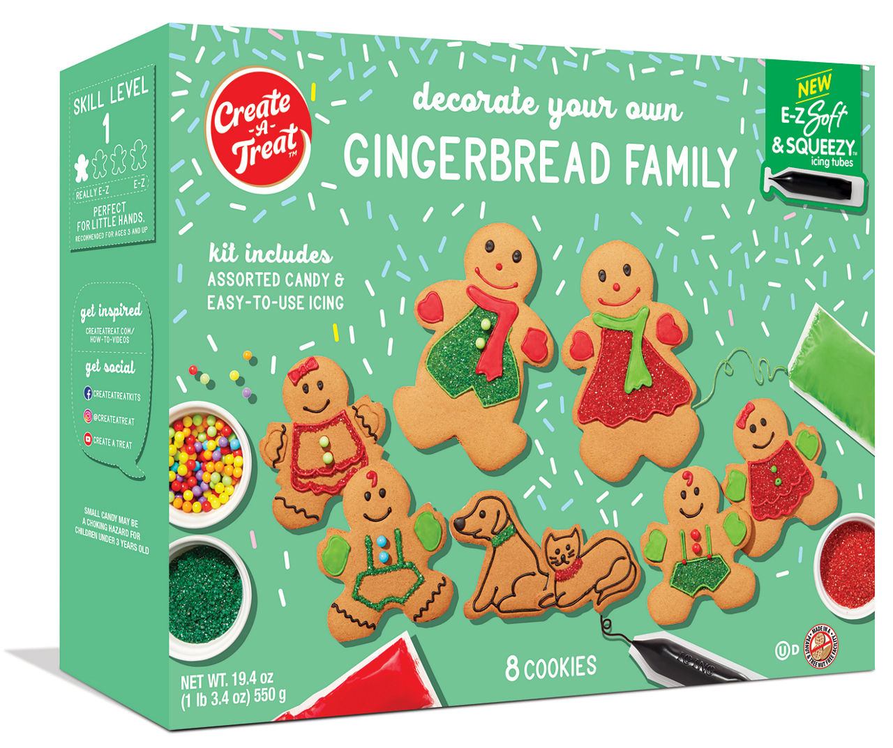 gingerbread family