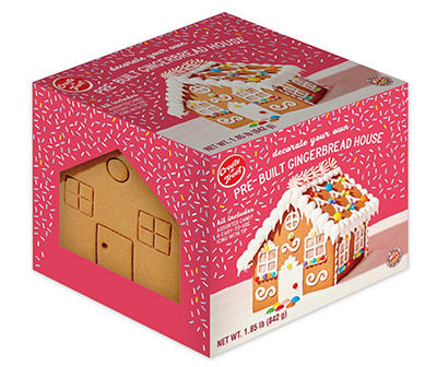Pre-Built Gingerbread House Cookie Kit, 29.6 Oz.