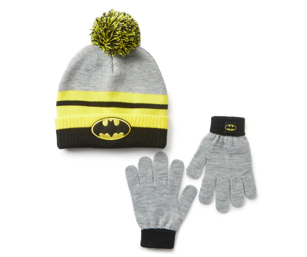 Warner Brothers Kids' Batman 2-Piece Hat & Gloves Set | Big Lots