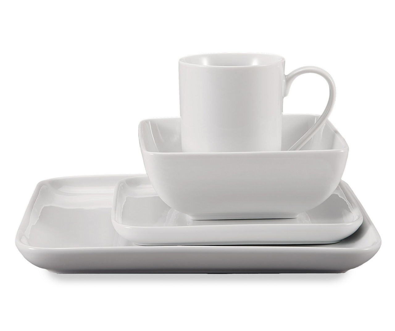 Tesco square 2024 dinner set