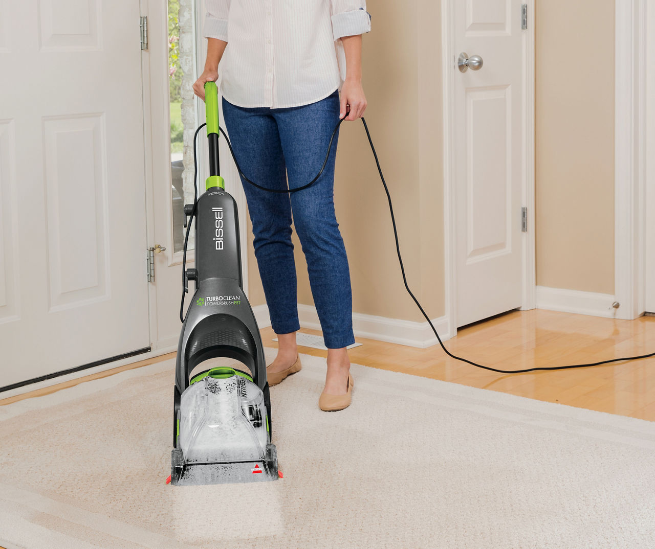 BISSELL, TurboClean PowerBrush Pet Carpet Steam Cleaner - Zola