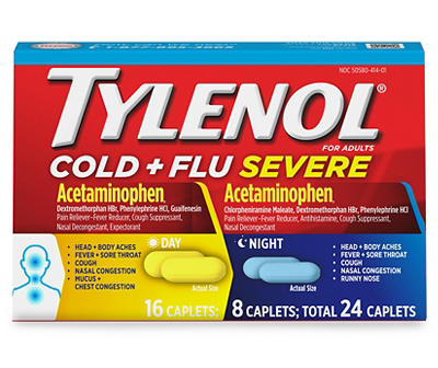 TYLNL COLD FLU D/N 24CT