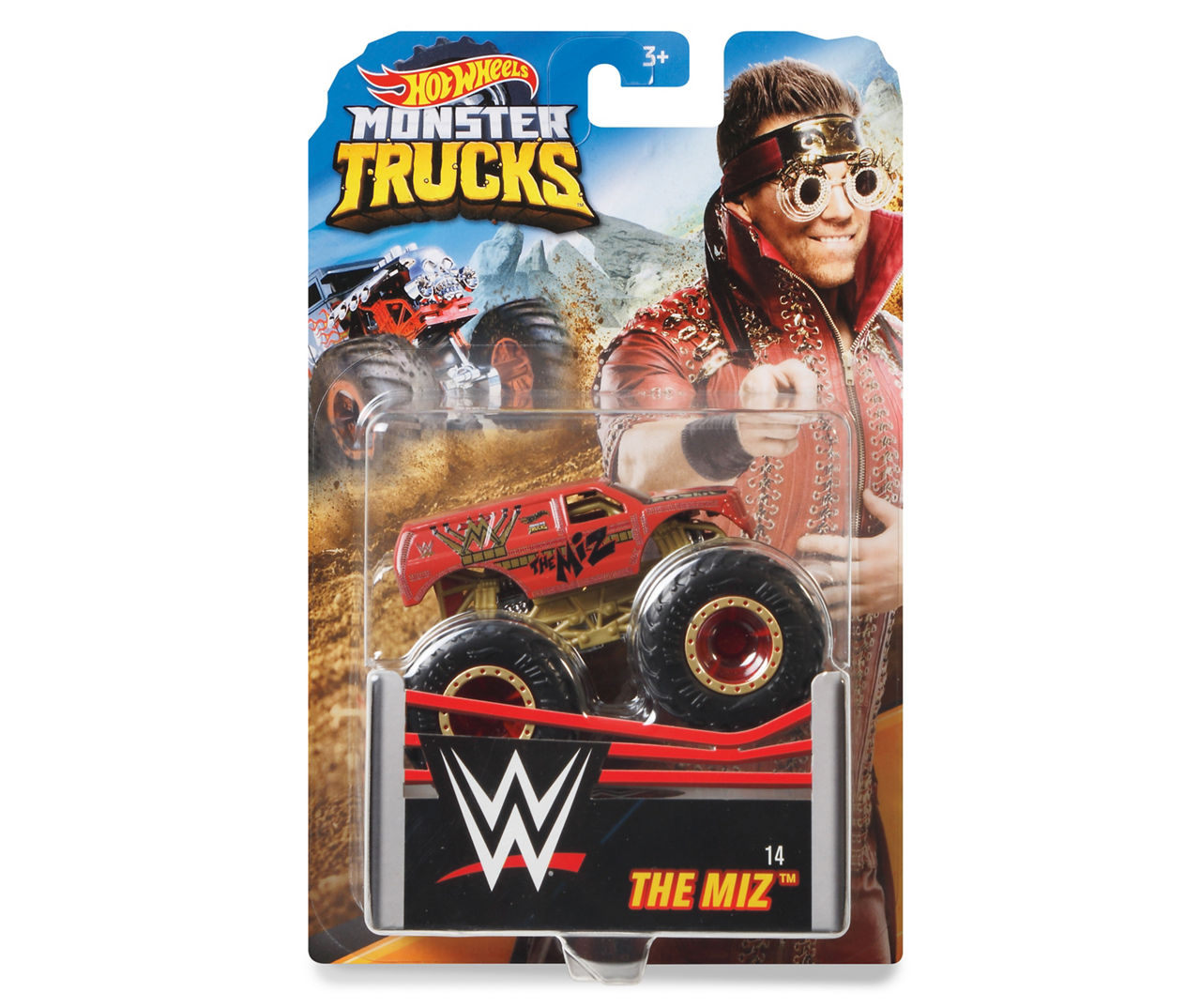 Peer hoogte Alice Hot Wheels Monster Trucks WWE Die-Cast Vehicle - Styles May Vary | Big Lots