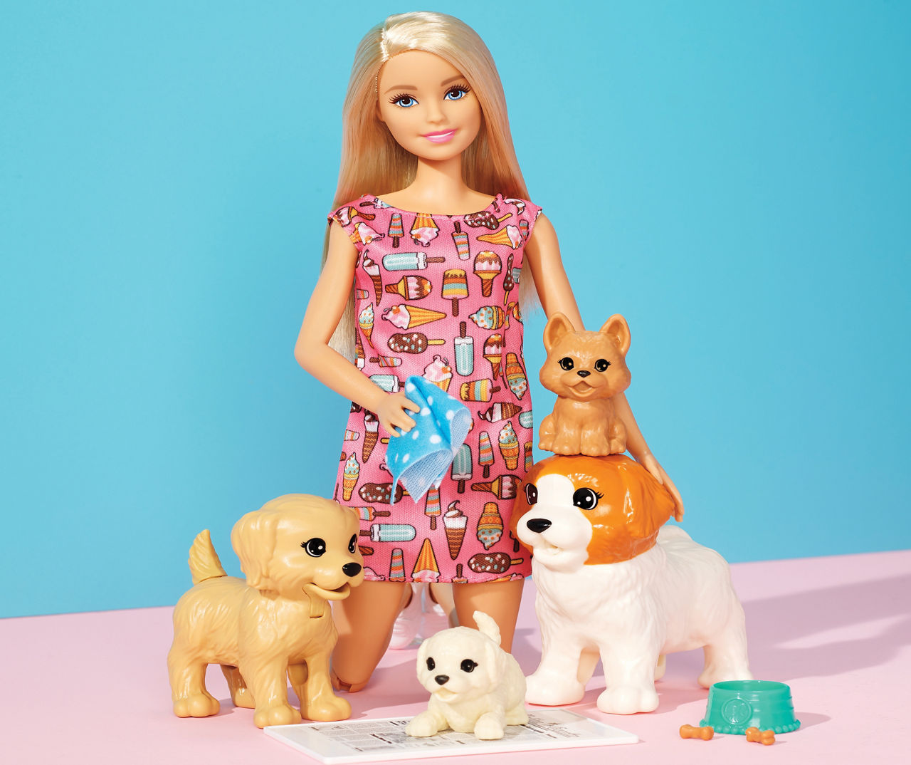 Barbie dog care hot sale