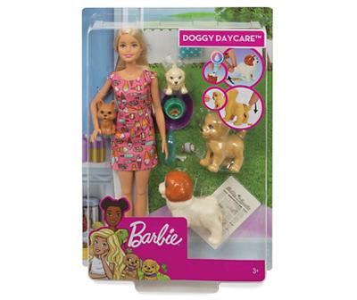 Doggy Daycare Doll & Pet Set, Blonde Hair