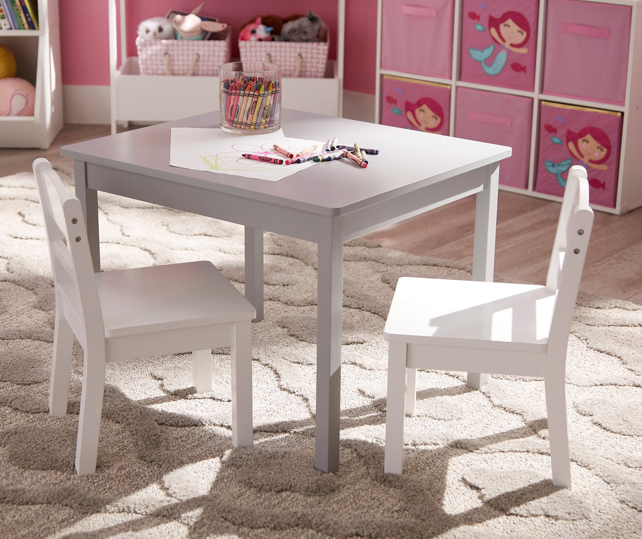 3-Piece Table & Chair Set