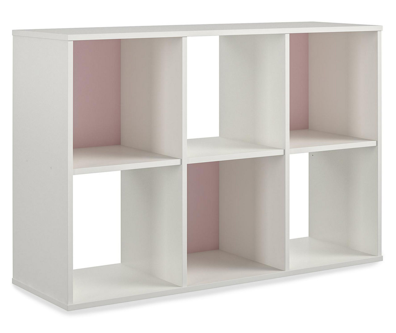 Better Homes & Gardens 6-Cube Storage Organizer, Pink 