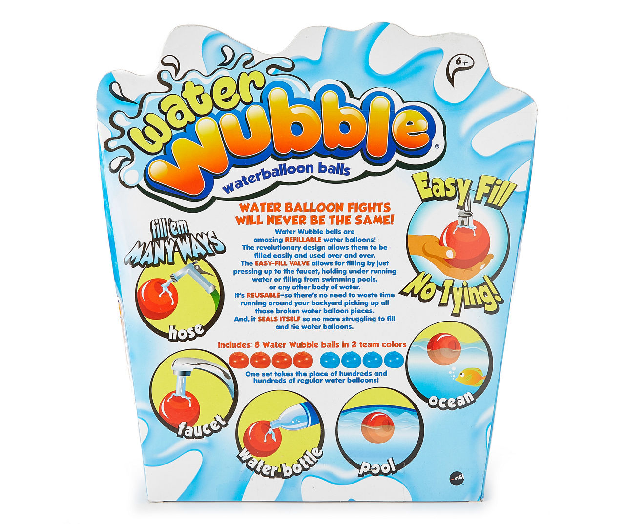 Details about   Wubble Bubble Ball Firm Water Balloons Inflatable Super Soft Refillable Stretch 