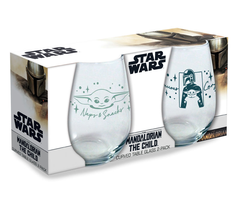 Premium Stemless Wine Glass, Baby Yoda Wine, 16oz - Integrity Bottles