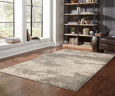 Union Abstract Area Rug, (3'10" x 5'5")