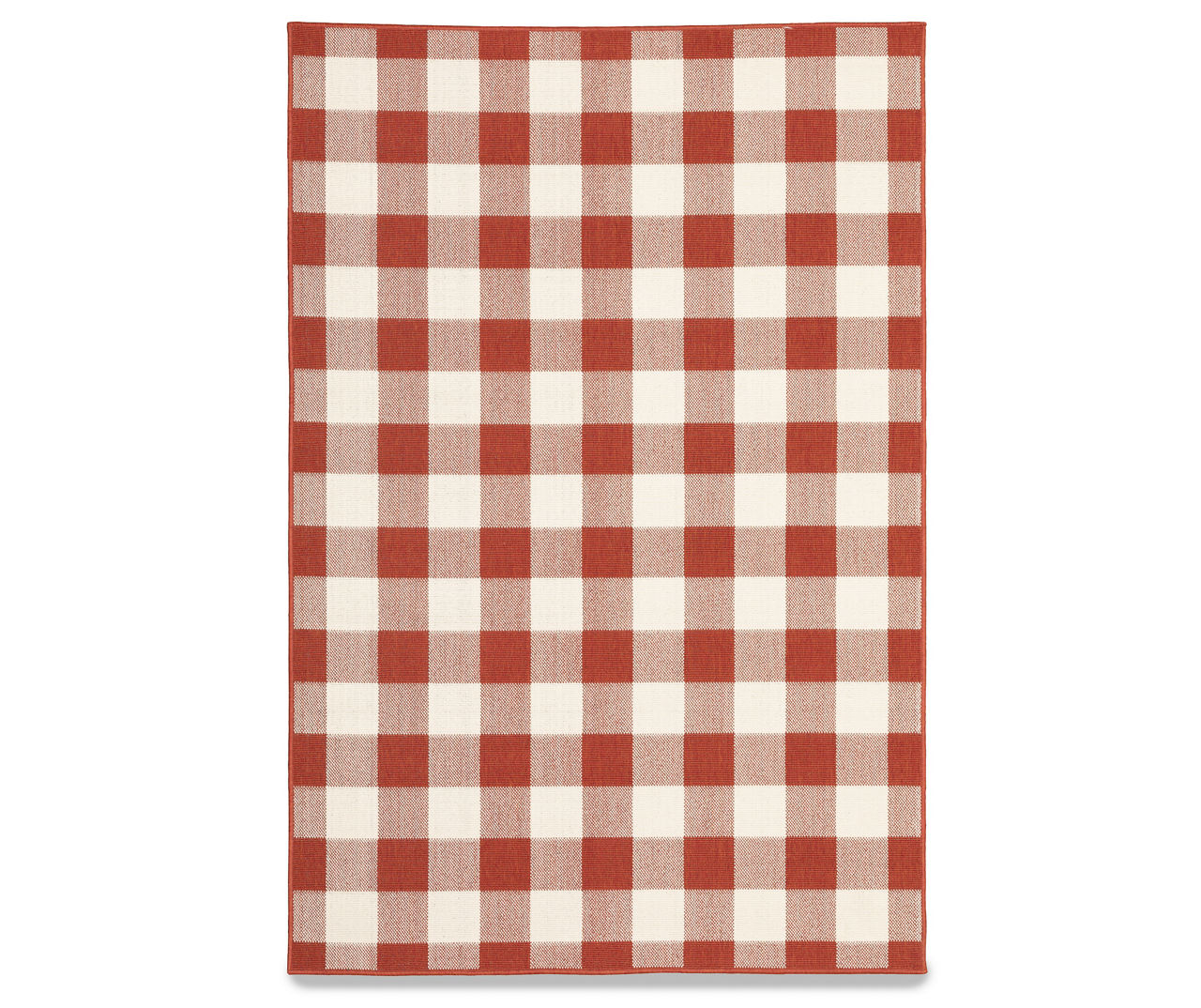 Oak Buffalo Check Indoor/Outdoor Rug | Big Lots