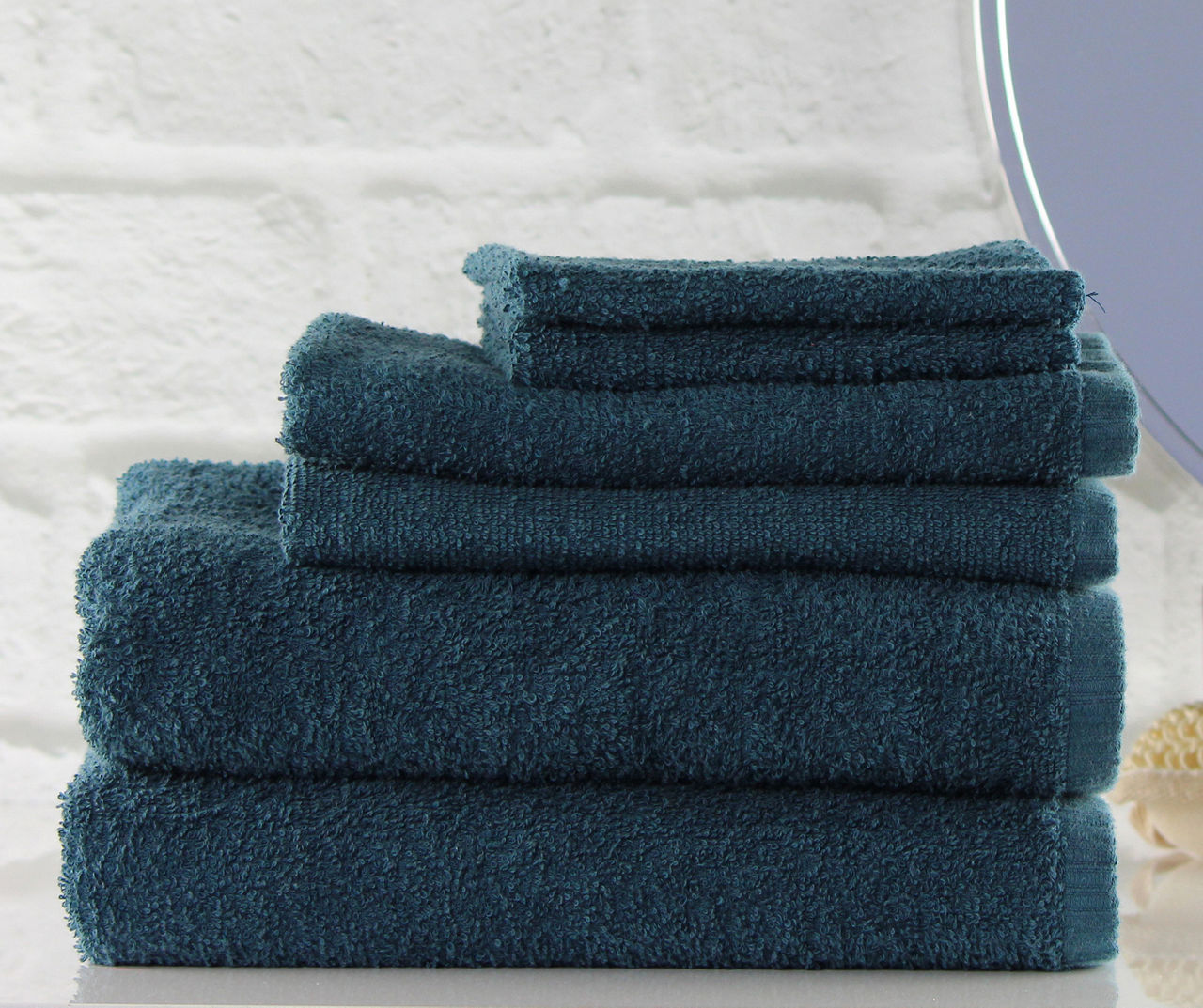 Green 6-Piece Bath Towel Set | Big Lots