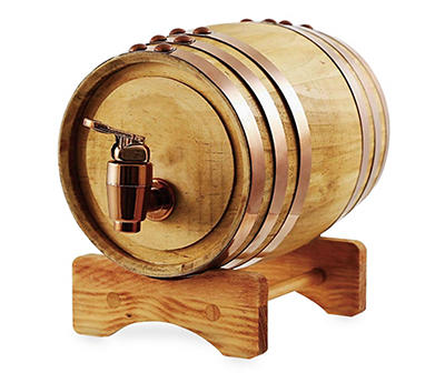 1 Liter Wood Whiskey Barrel
