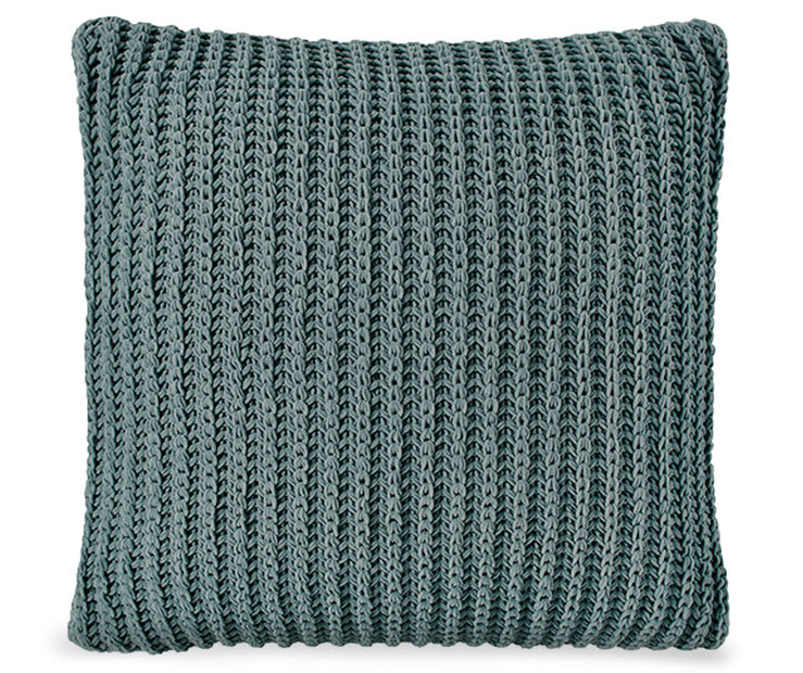 Scott Living Green Chenille Rib Throw Pillow Big Lots