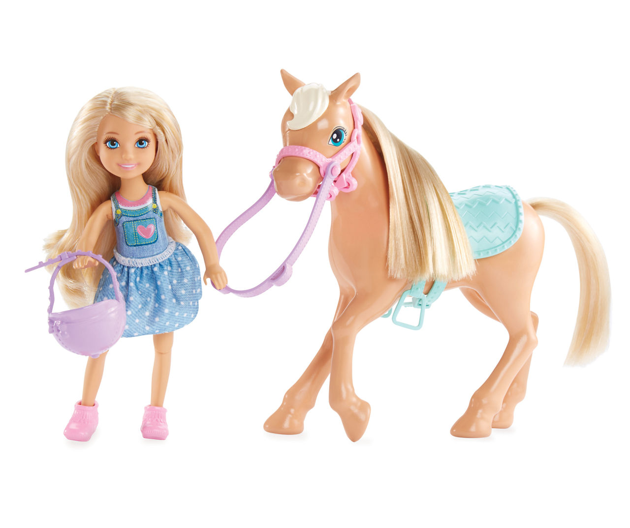 Barbie Club Chelsea Doll & Pony Set, Blonde Hair | Big Lots