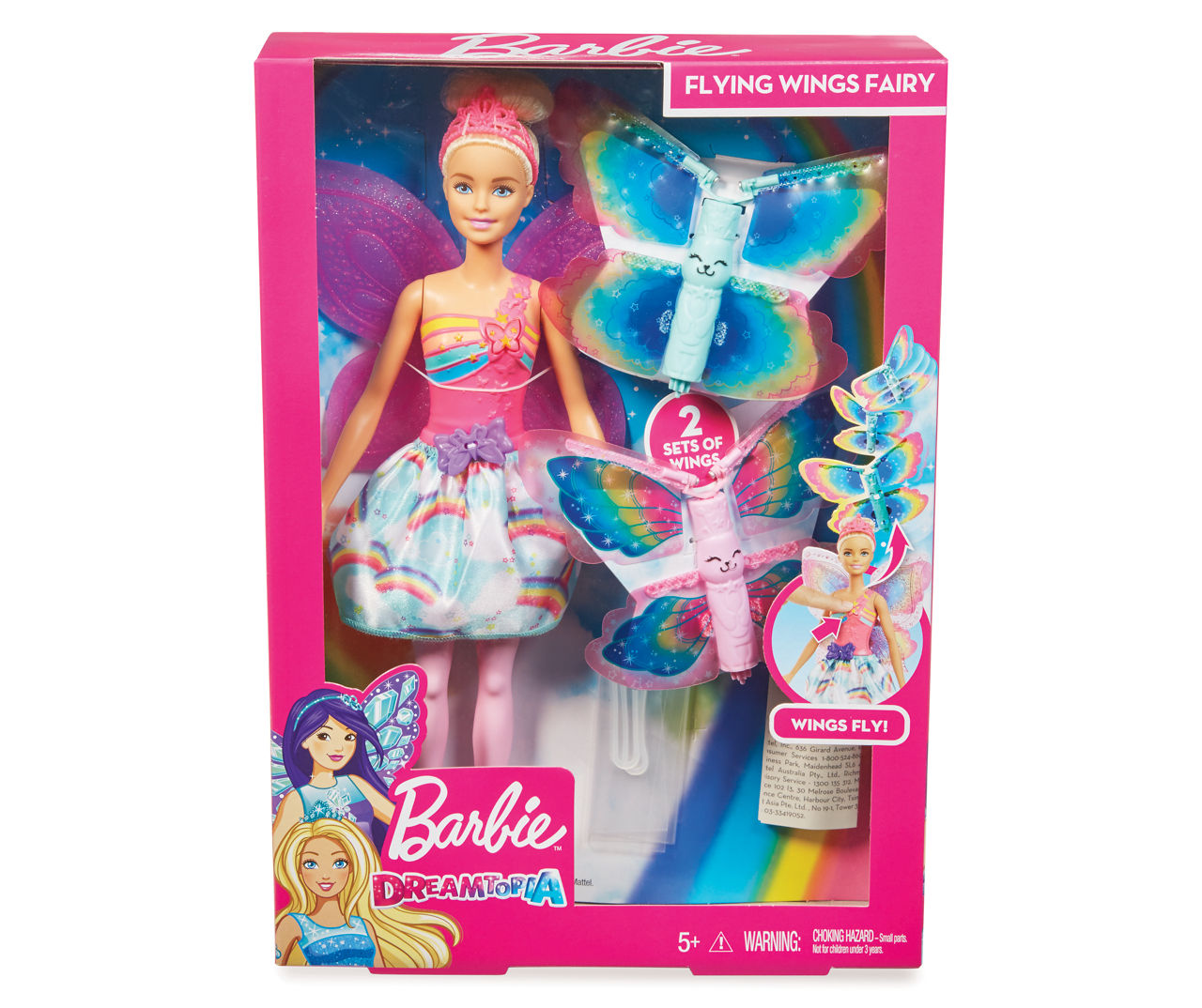 Barbie Dreamtopia Flying Fairy Doll | Big Lots