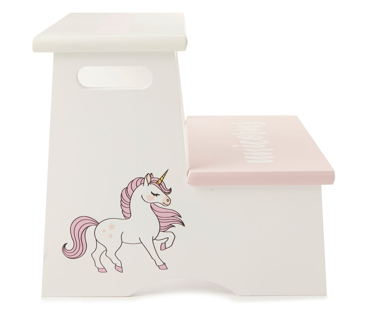 Unicorn step deals stool