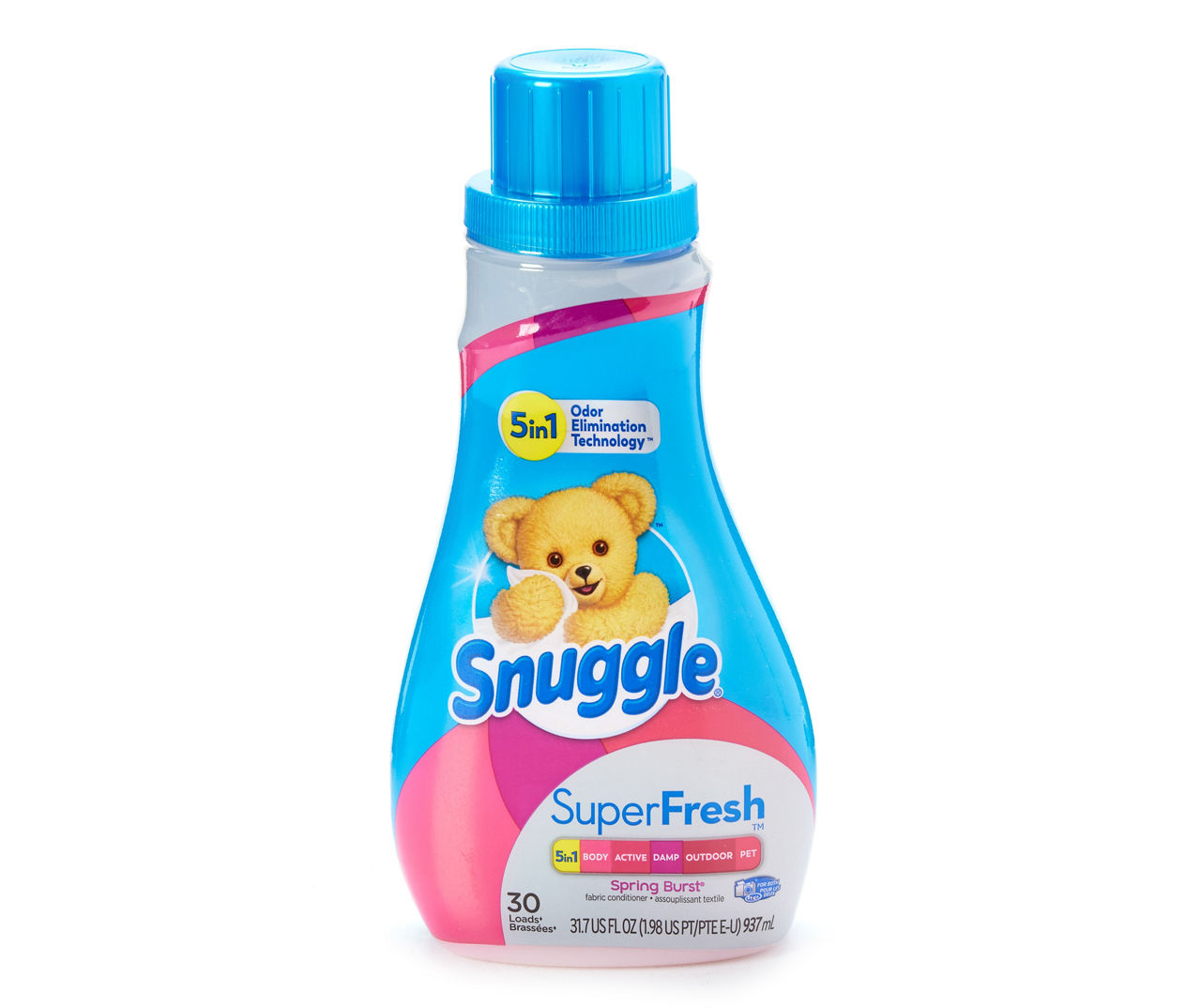 Snuggle Snuggle Plus Super Fresh Liquid Fabric Softener, Spring Burst