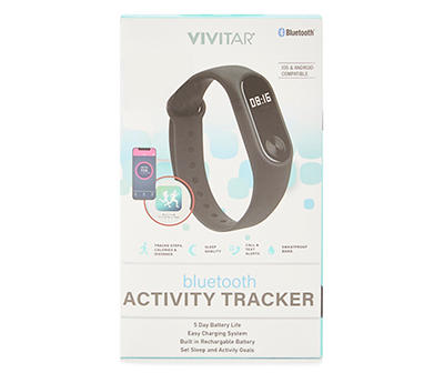 Gray Bluetooth Activity Tracker