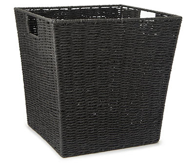 Black Paper Storage Cube