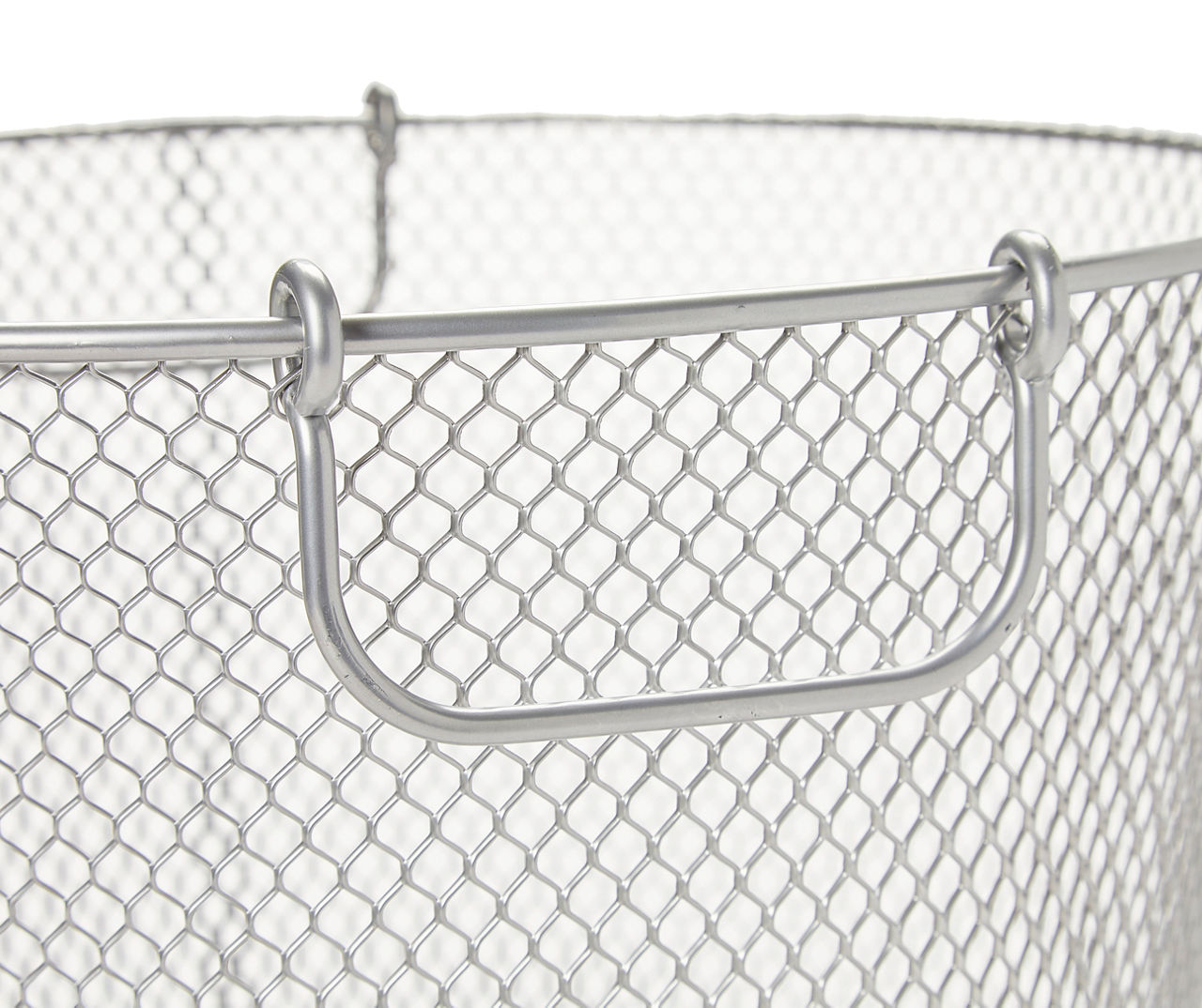 Mesh Basket: Round, Stainless Steel