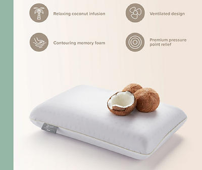 AROMA BED PILLOW COCONUT QN