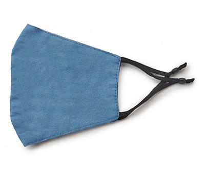 Adult Chambray Fabric Face Mask
