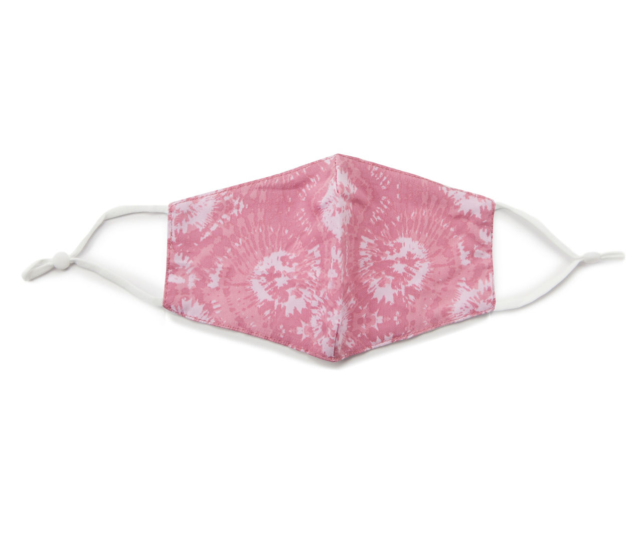 Adult Rose Tie-Dye Fabric Face Mask