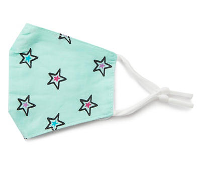 Kids' Colorful Stars Fabric Face Mask