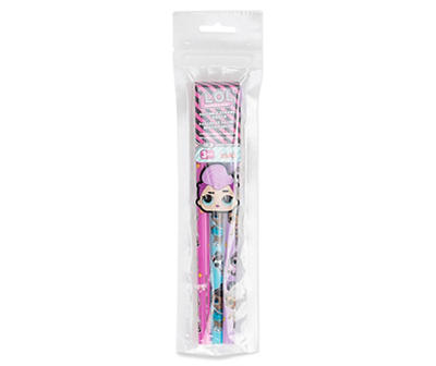 LOL SURPRISE PP STRAW W POUCH 3PC