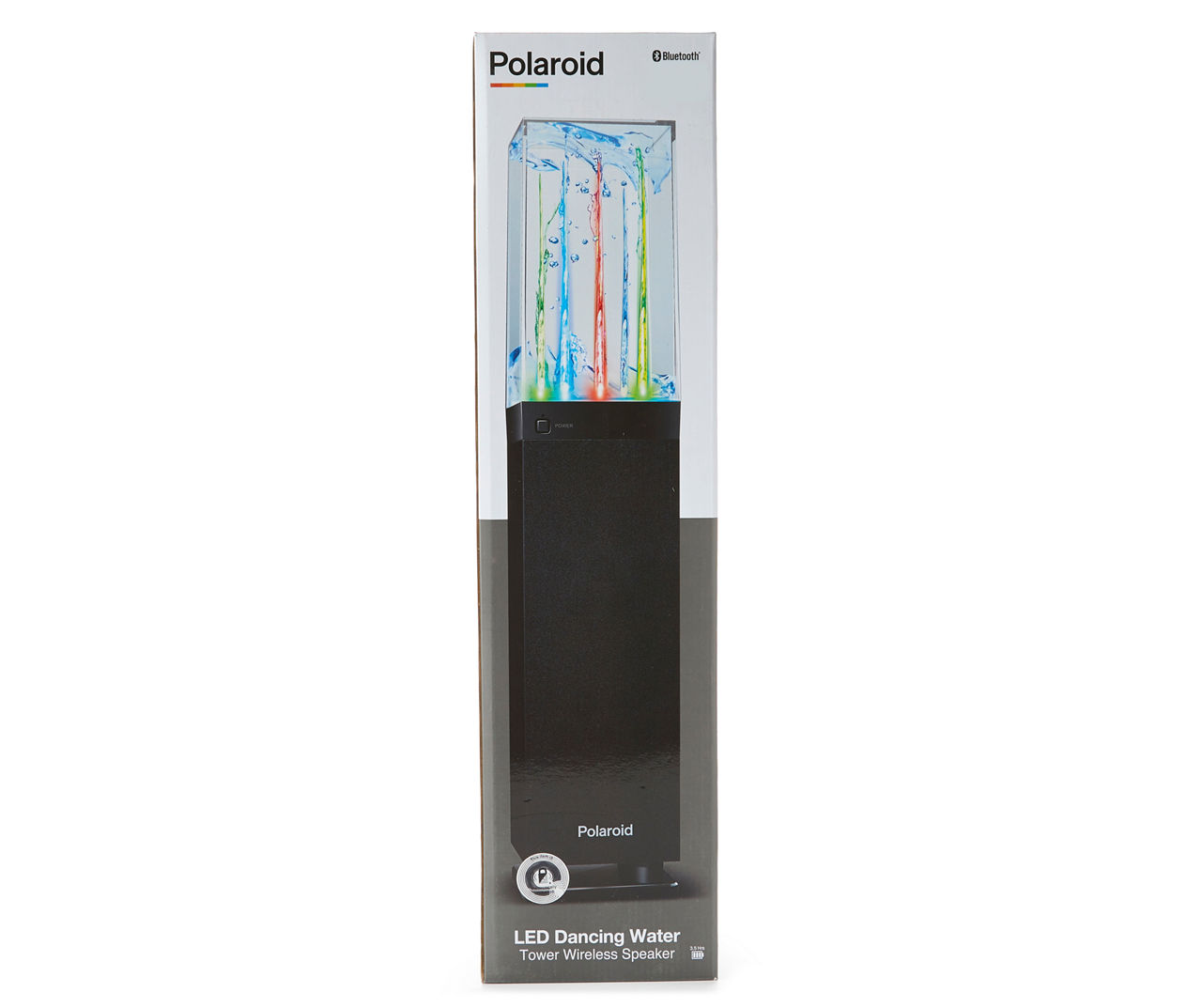 Polaroid bluetooth tower hot sale speaker with lights