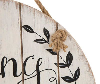 Wooden Thanksgiving Wall Sign