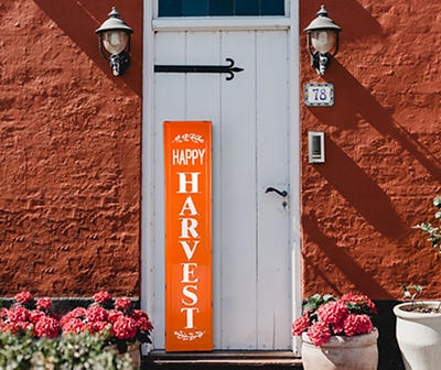 "Happy Harvest" Porch Leaner