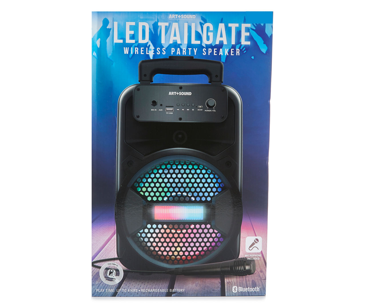 Art + Sound LED Party with Microphone | Big