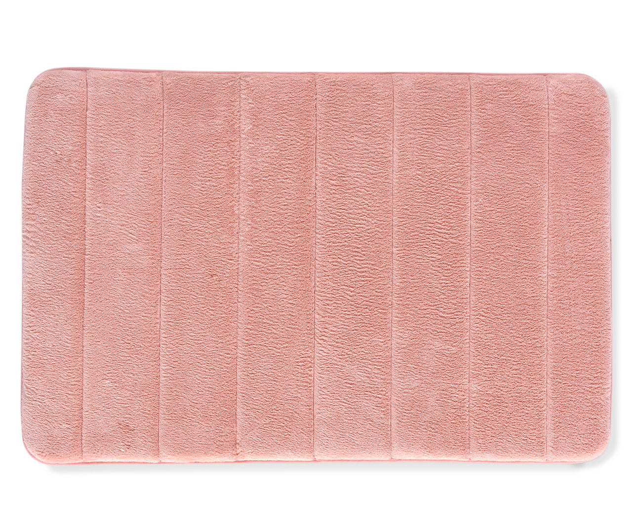 Solid Blush Bath Mat