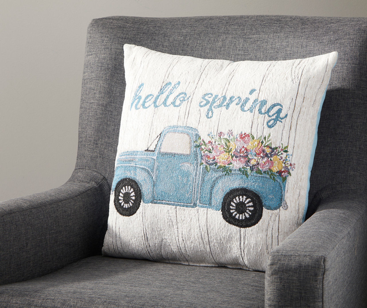 Truck throw hot sale pillow