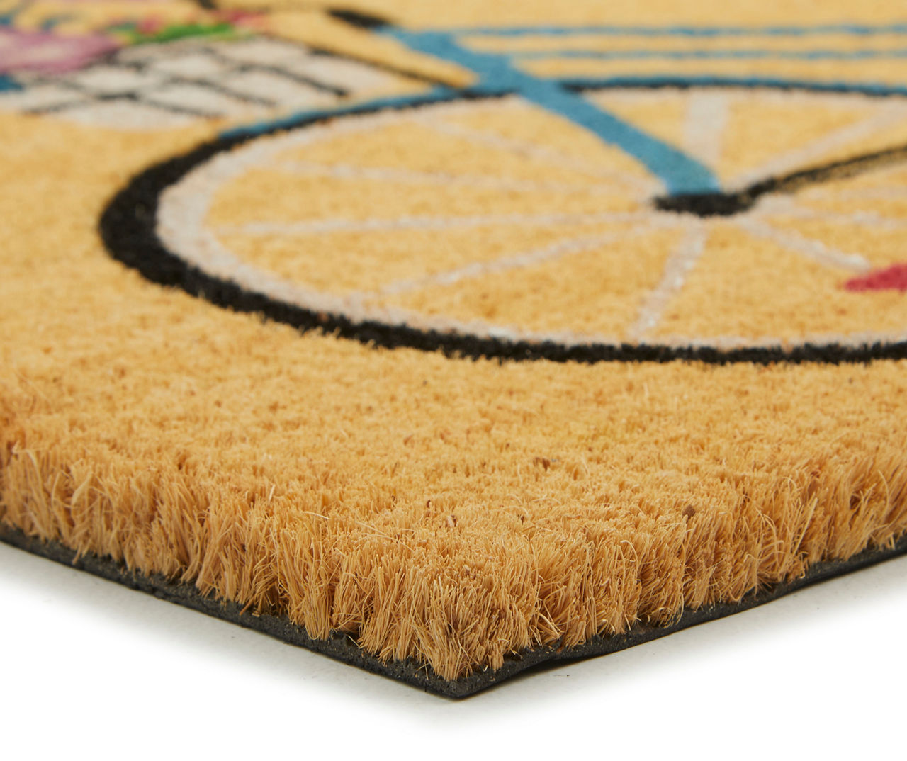 Garden Bicycle Coir Door Mat