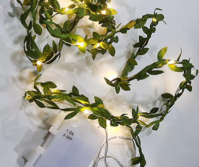 Warm White Vine LED Light Set, 20-Lights