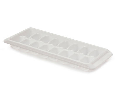 x2 Rubbermaid Easy Release Ice Cube Trays White Color Lot 