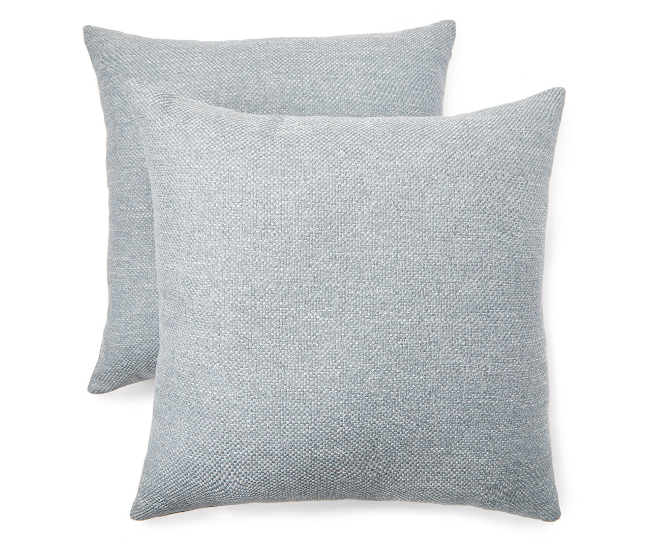 Broyhill Blue Textured Throw Pillows, 2-Pack