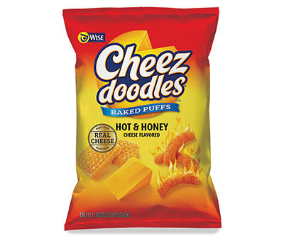 WISE HOT & HONEY CHEESE DOODLES 4.5 OZ