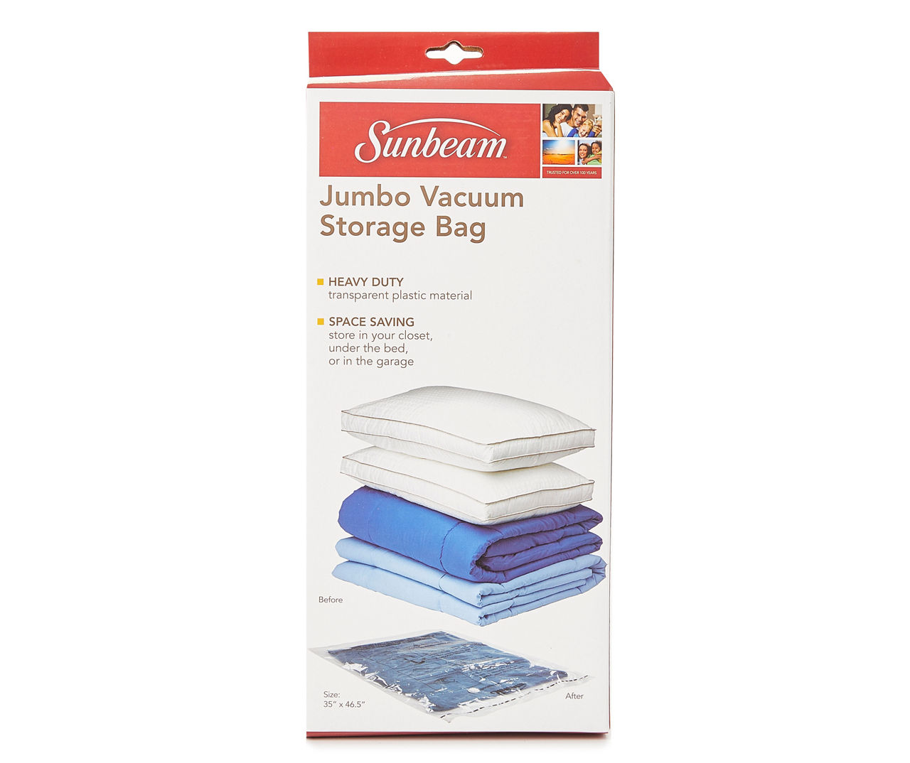 Sunbeam Jumbo Vacuum Storage Bag