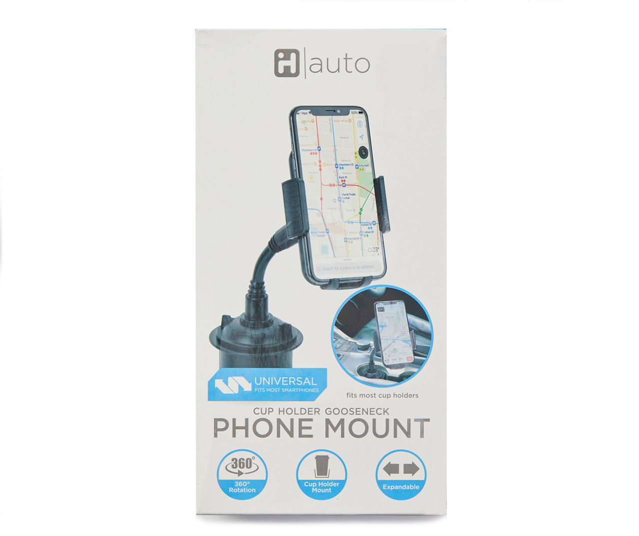 Ihome gooseneck car deals mount