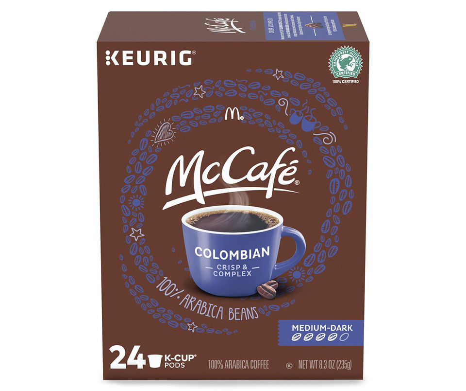 Mccafe colombian shop k cups