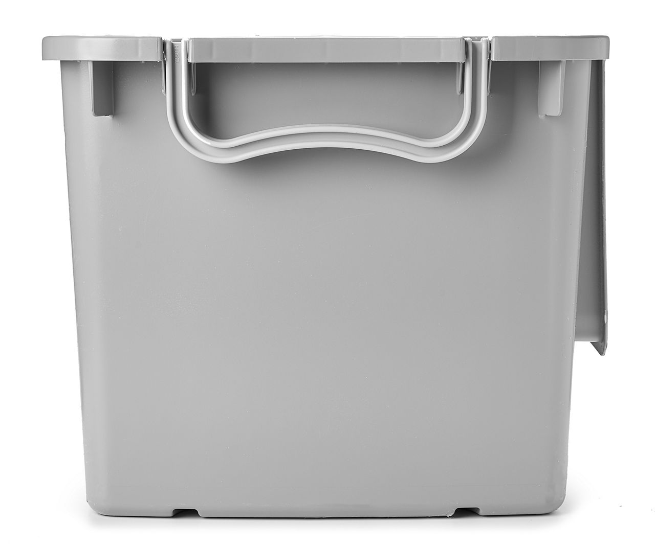 Sterilite Home Organization Stackable Open Storage Bin Container, Gray (24 Pack)