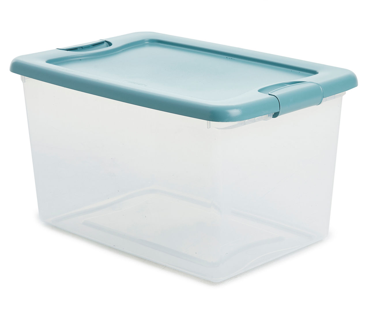 Sterilite 64 Quart Latching Storage Box - Clear/White, 64 qt