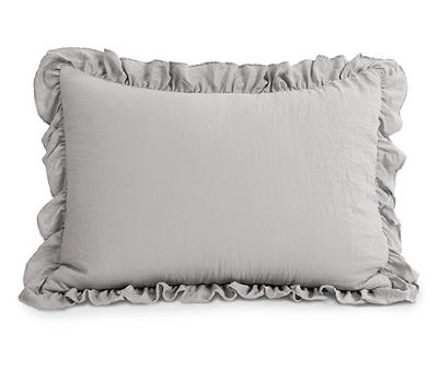 Reyna Light Gray Twin XL 2-Piece Comforter Set
