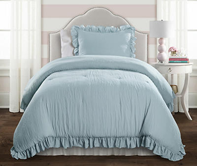 Reyna Lake Blue Twin XL 2-Piece Comforter Set