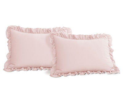 Reyna Blush King 3-Piece Comforter Set